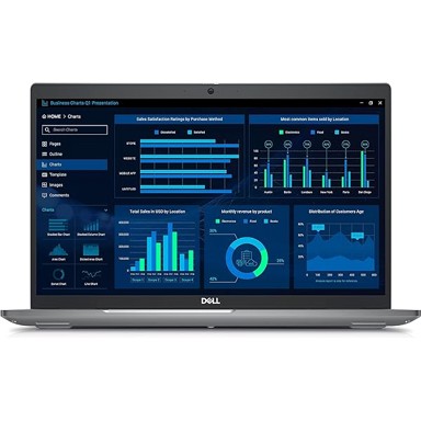 DELL Laptop Precision 16 7680 / Intel Core i5-13600HX, 16", 1920x1200, 32GB RAM, 512 GB SSD, Windows 11 Pro